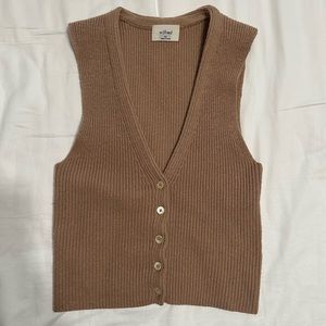 Aritzia Wilfred Anya Sweater Vest